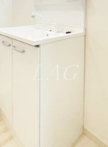 洗面設備　独立洗面台です。