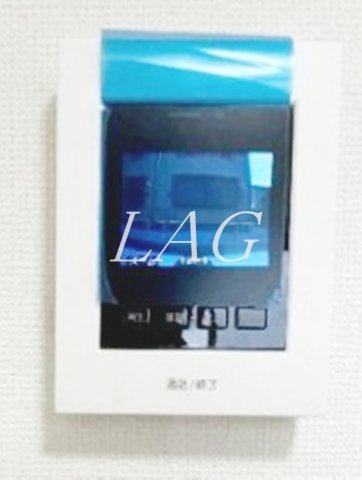 セキュリティ　モニター付きインターホンです。