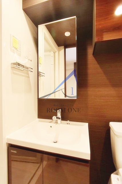 洗面設備　洗面台です。