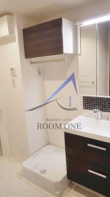 洗面設備　洗面台です。