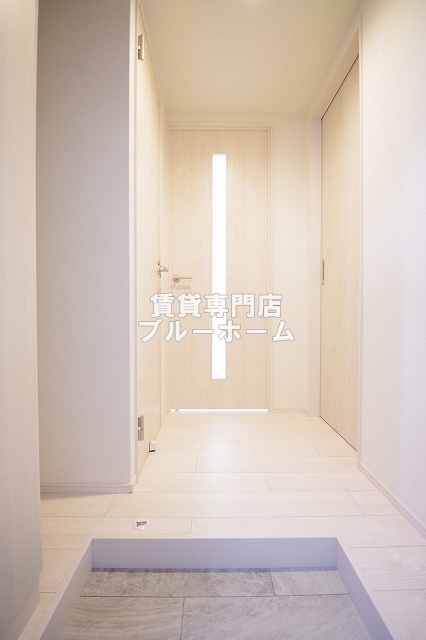 玄関　明るい玄関です！