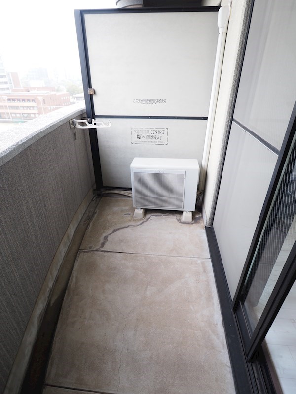 バルコニー　眺望良好。