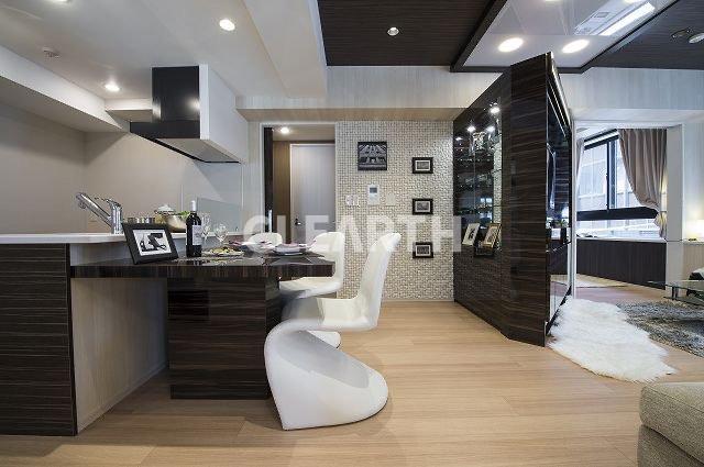 キッチン　分譲時の写真です