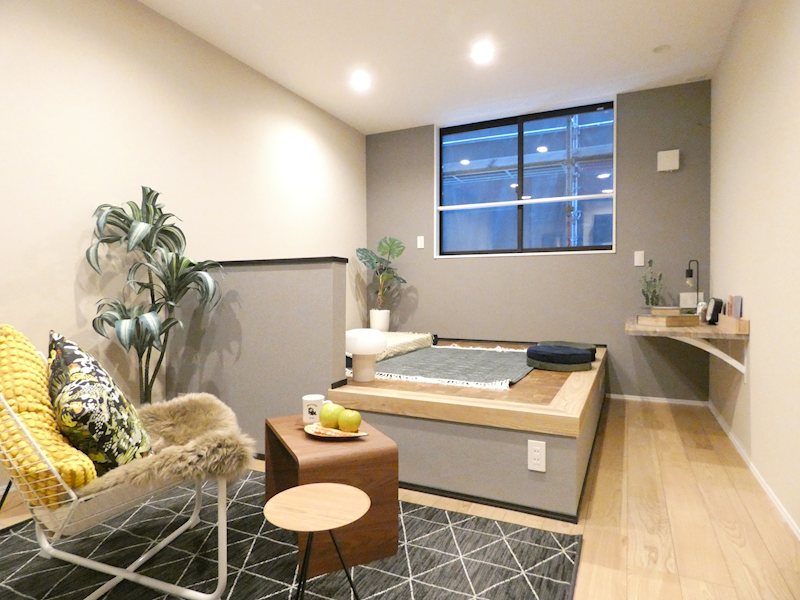 居室・リビング　※写真は102号室です。