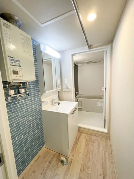 洗面設備　シャンドレはもはや必須アイテムですね♪