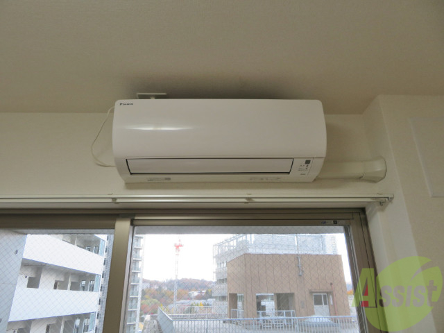 その他設備　ちゃんとエアコンもついているので、安心してくださいね。