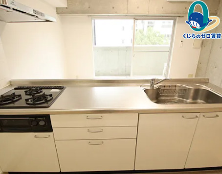 キッチン　くじらのゼロ賃貸は＼仲介手数料0円×初期費用最安×全国対応／