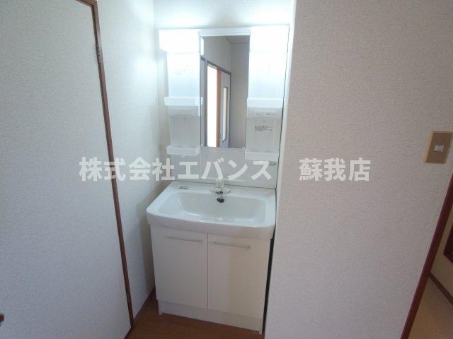 洗面設備　洗面所です
