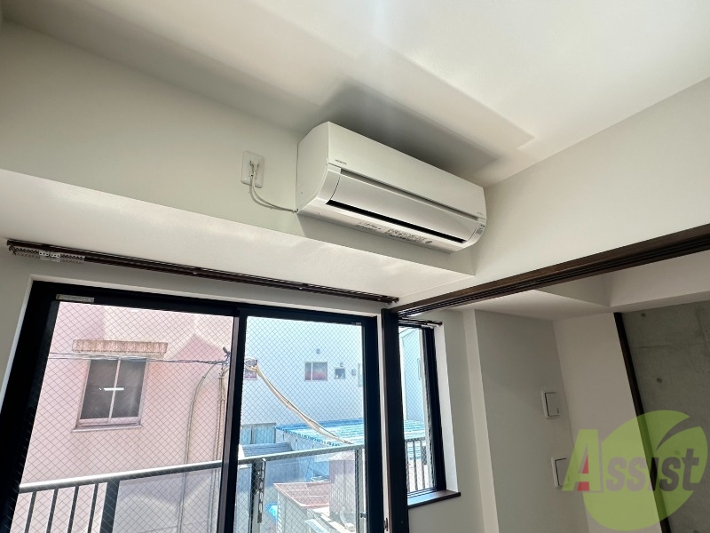 その他設備　エアコンが設置されているので、入居日から利用できます。