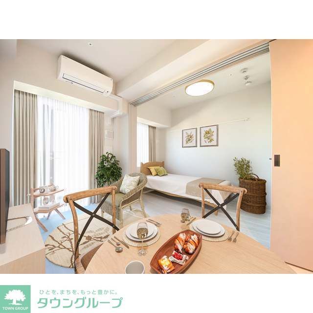 居室・リビング　家具・調度品等はCG加工です。実際の賃貸住戸には含まれませ…