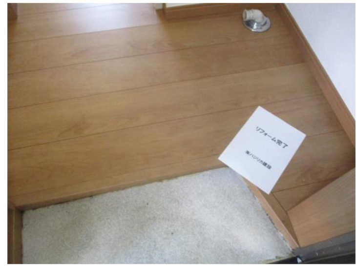 玄関　毎日通る玄関はこちらです