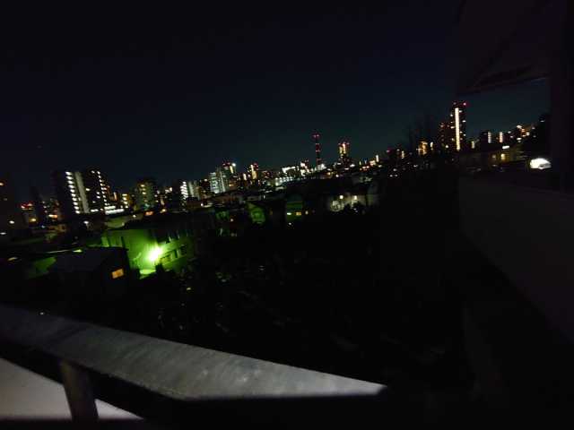 眺望　※参考写真　サザンコ-ト早稲田602号室の写真となります。