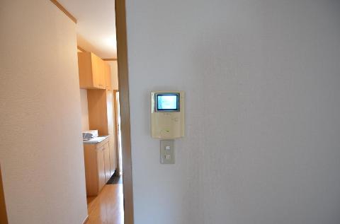 セキュリティ　カメラ付インターホン（イメージ）