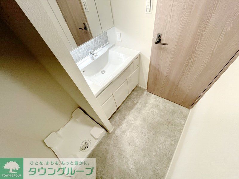 洗面設備　お問合せは(株)タウンハウジングレジデンス事業部までお問合…