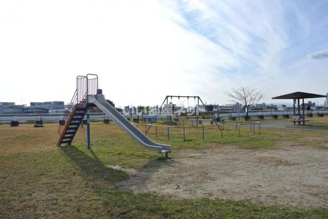 公園　水分橋東緑地（公園）まで613m