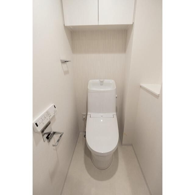 トイレ　ゆったりとした空間のトイレです