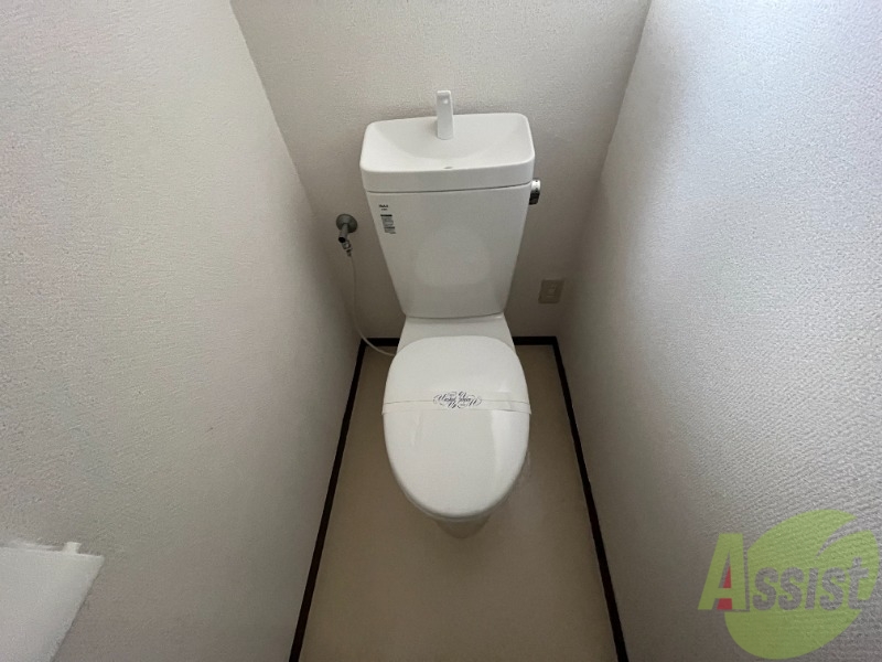 トイレ　トイレは使いやすくきれいで清潔感があります。
