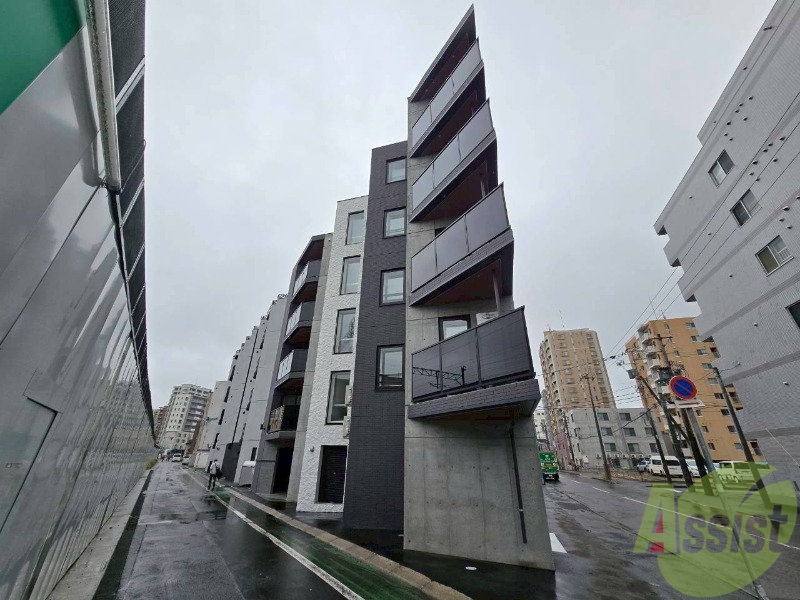 建物外観　札幌市中央区北七条西「仮）Ｎ７Ｗ１１ＭＳ」