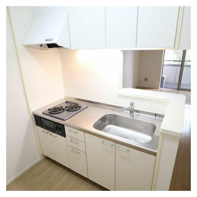 キッチン　2口コンロで使いやすい