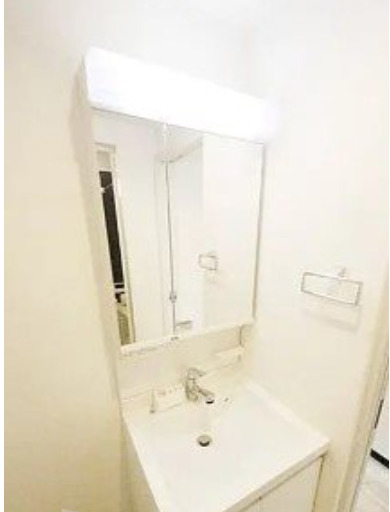 洗面設備　※別部屋の参考写真です。
