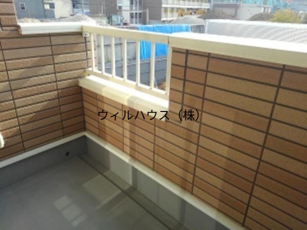 バルコニー　日当たり良好！