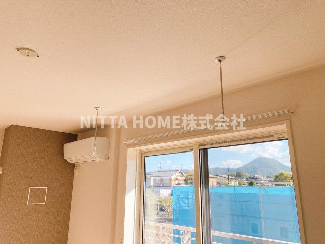 その他　室内物干しも設置しています★