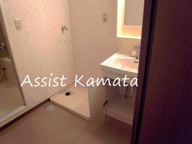 洗面設備　写真は同タイプの別号室です