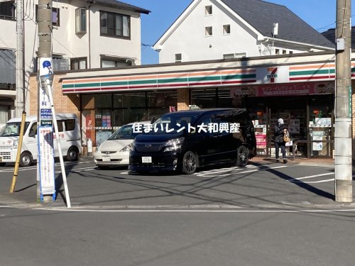 コンビニ　セブン-イレブン 相模原松が枝町店（コンビニ）まで110m