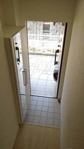 玄関　きれいな玄関です