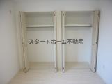 収納　十分な収納スペースがあります