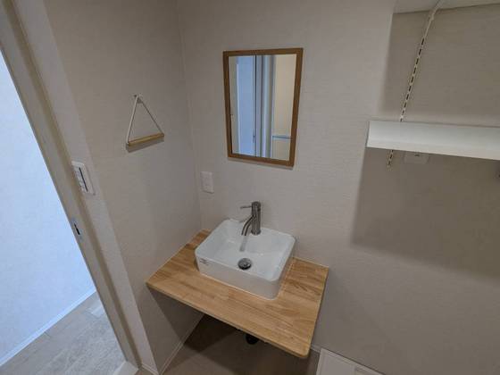 洗面設備　※別部屋の写真です