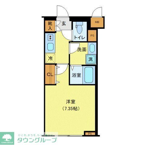 GENOVIA蕨の間取り写真