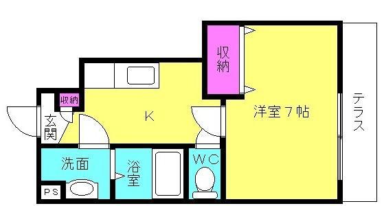 エバーソレーユの間取り写真