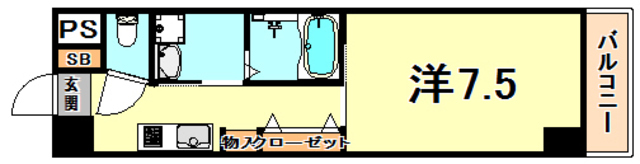 東灘OMパレスの間取り写真