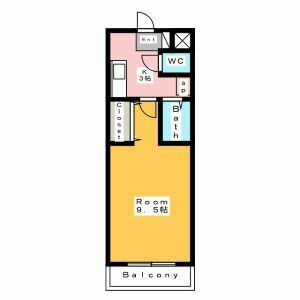 A・City明治本町の間取り写真