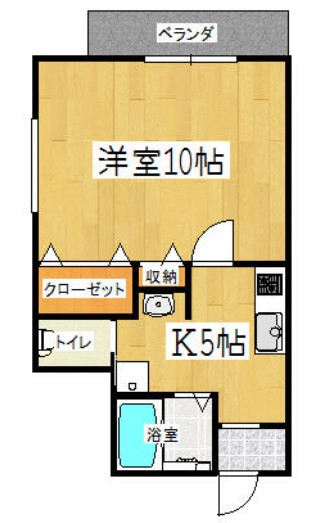 コンフォート北戸田の間取り写真