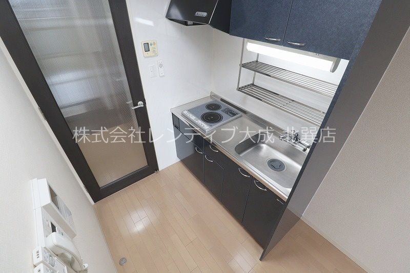 地下鉄中央線 緑橋駅 徒歩14分 10階建 築21年のキッチン写真