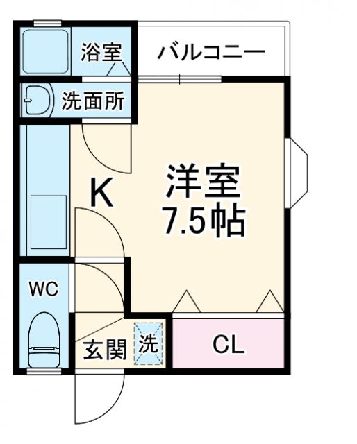 Beryl 3の間取り写真
