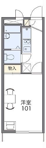 レオパレスMeubleの間取り写真