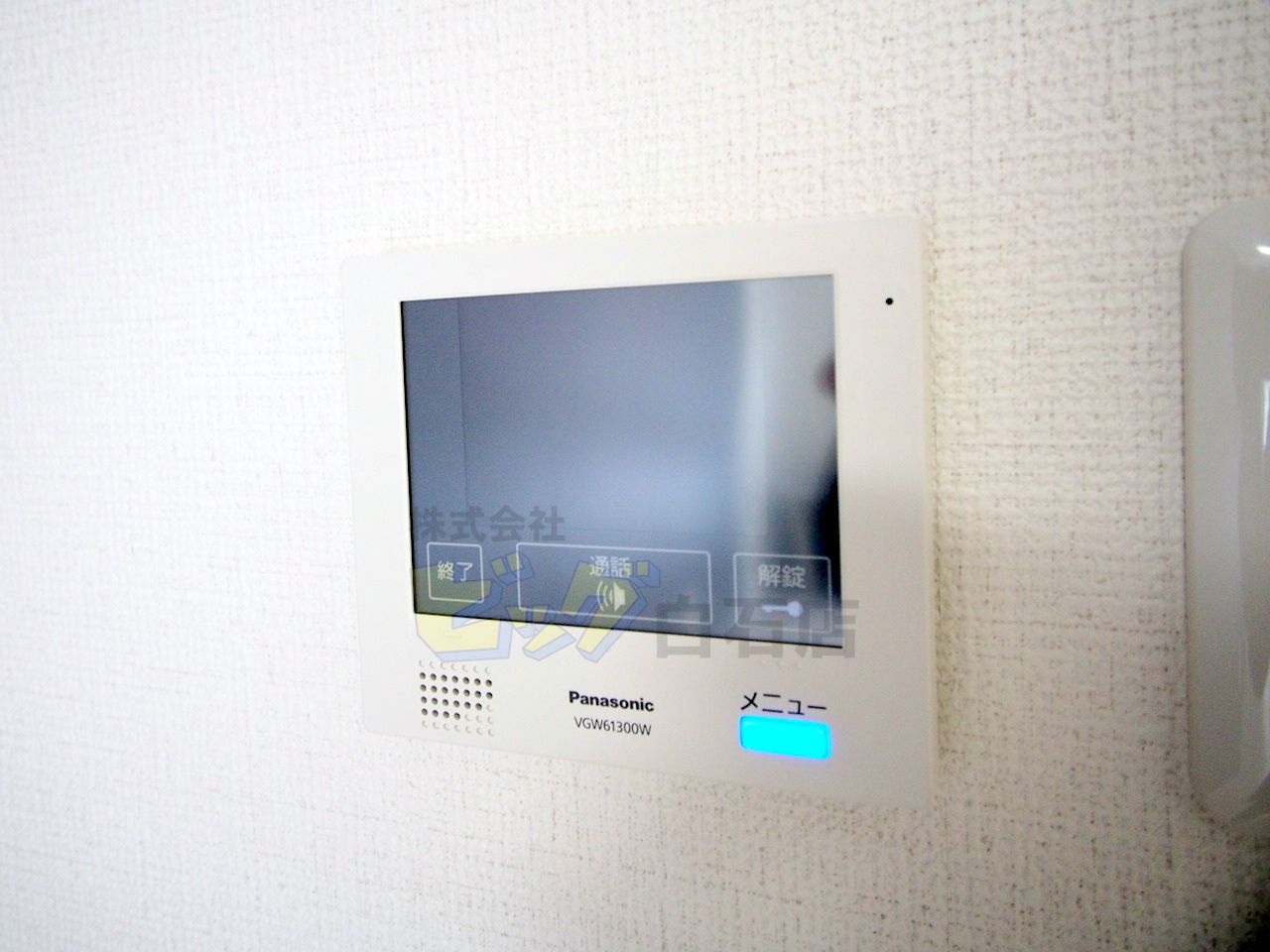 セキュリティ　モニター付きインターホン完備しています♪