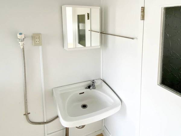 洗面設備　ビレッジハウスの同一物件・同一タイプの間取りの写真です