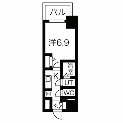ファステート名古屋駅前ドリームの間取り写真