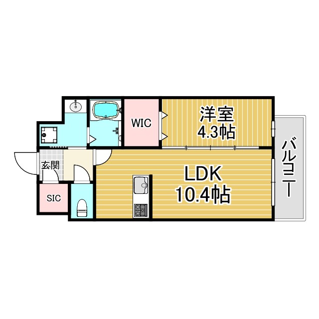 JR尼崎駅前新築PJの間取り写真
