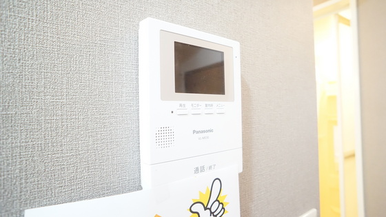 セキュリティ　カメラ付きインターフォン