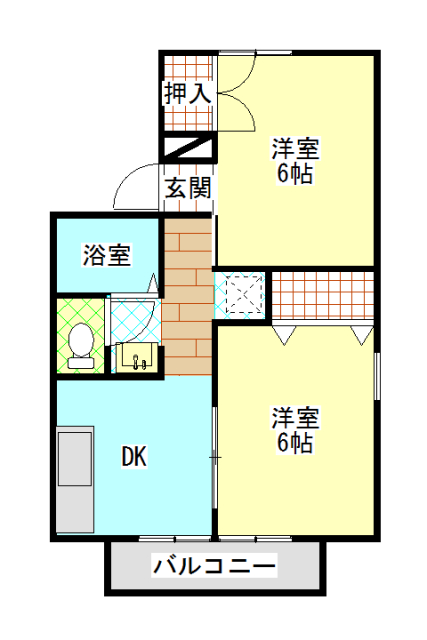 ファミールハイツの間取り