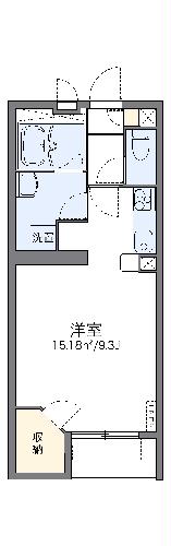 レオネクストハッピーＣｏＣｏの間取り