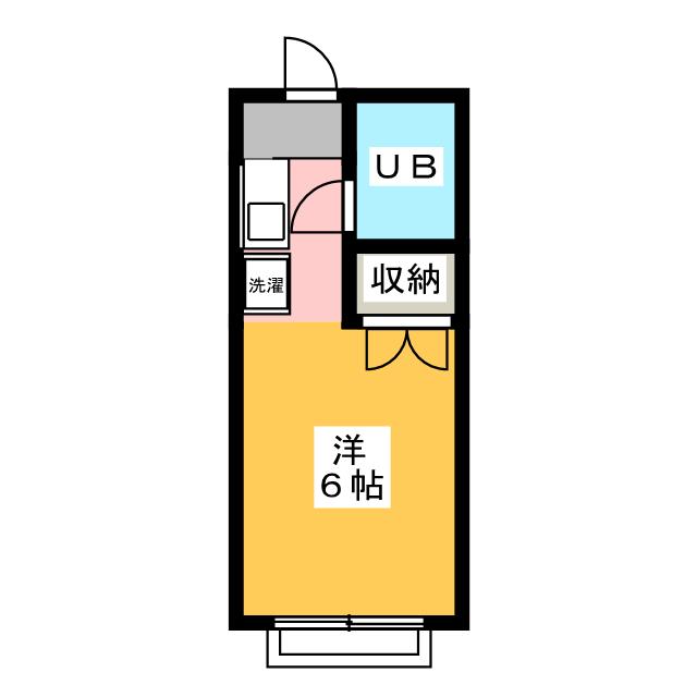 ハイツタカハシＡの間取り