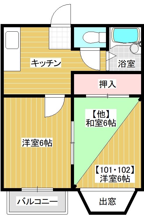 センチュリーハイムの間取り