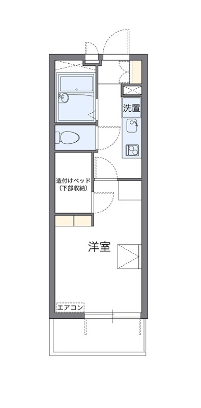 エクセルハイムIIの間取り