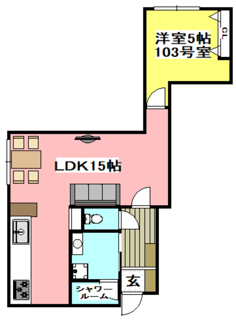 オーク135の間取り